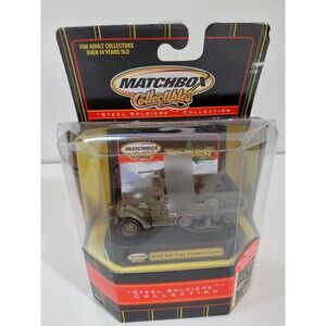 NIB Matchbox Collectibles 1:64 DieCast M3A2 Half Track Personnel Carrier